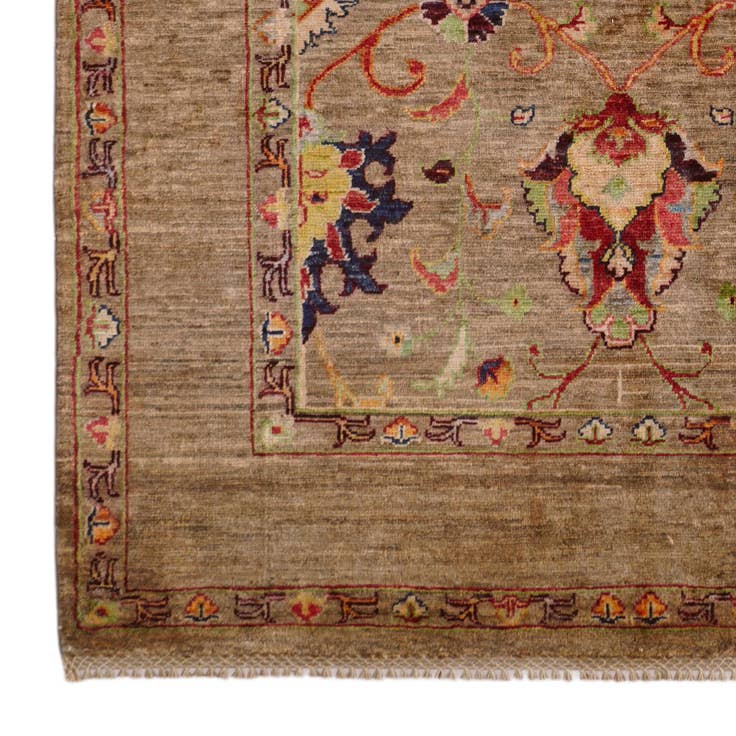 Detail image of 4' x 6' Hand Knotted Ariana Ziegler Rug