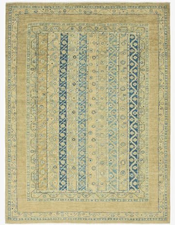 5' x 6' 9 Hand Knotted Ariana Ziegler Rug