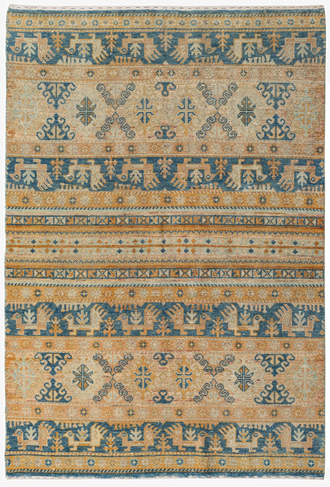 5' 3 x 7' 6  Hand Knotted Ariana Ziegler Rug