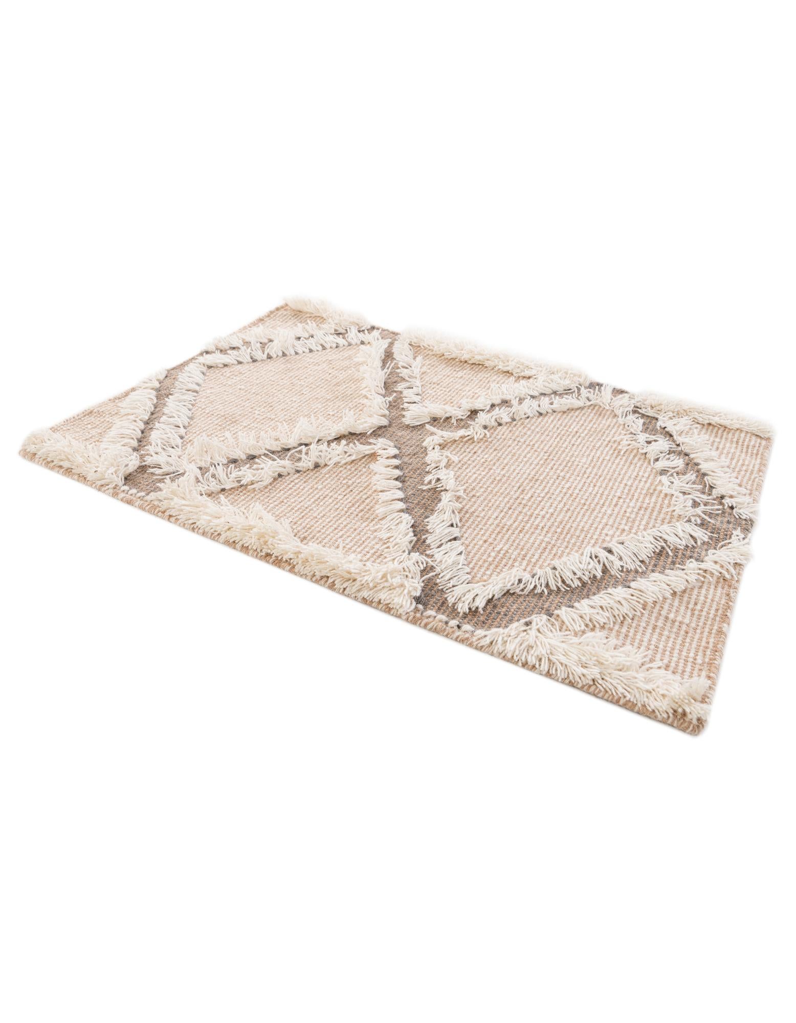 60cm x 85cm Tejido a mano Arizona Alfombra Lana