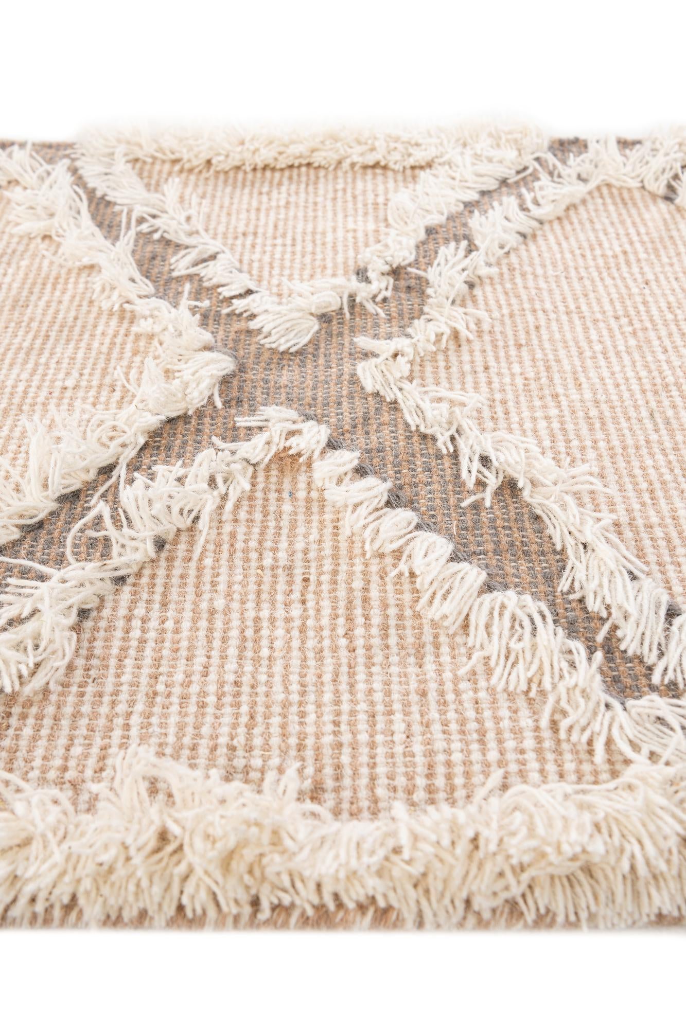 60cm x 85cm Tejido a mano Arizona Alfombra Lana