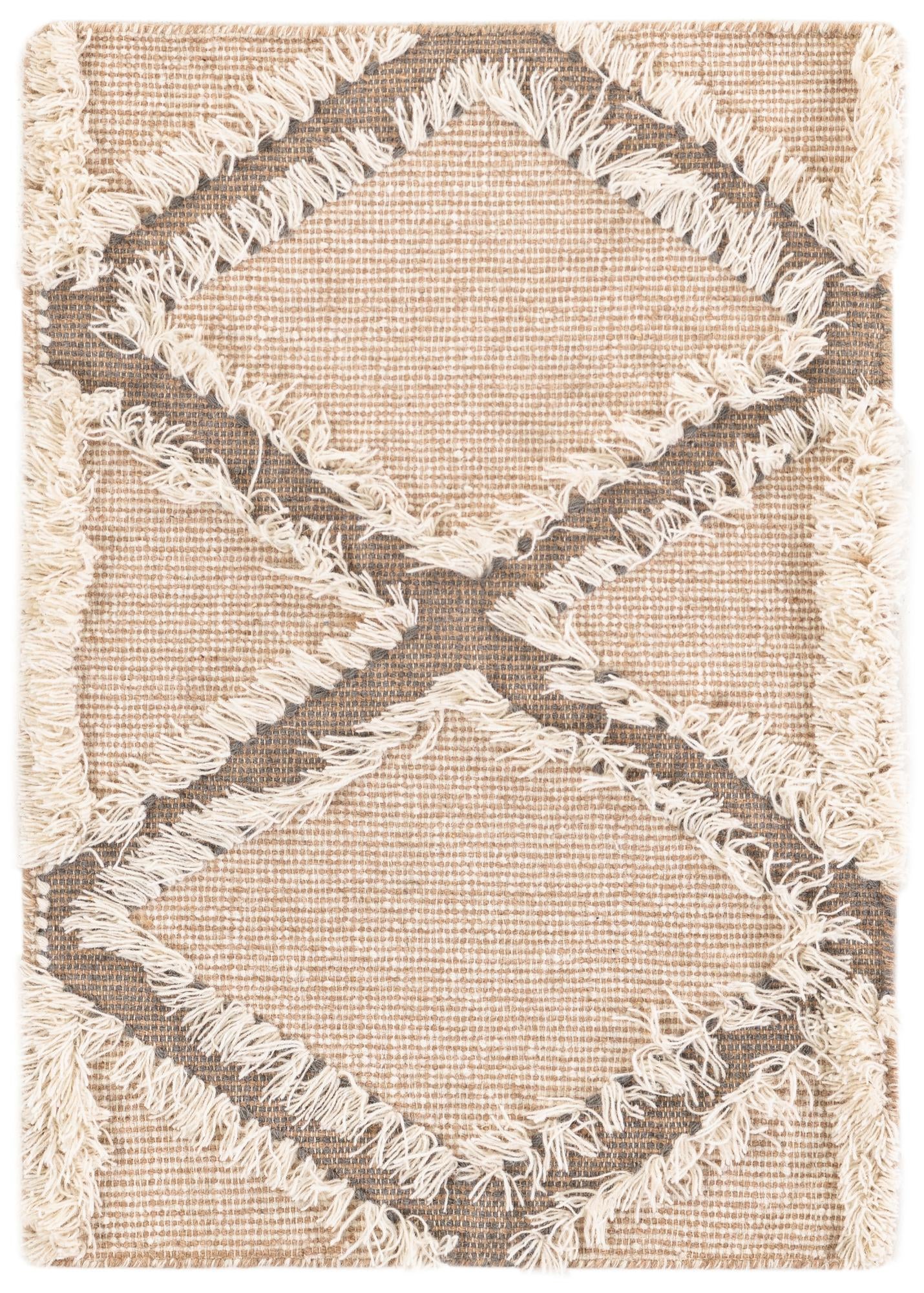 60cm x 85cm Tejido a mano Arizona Alfombra Lana