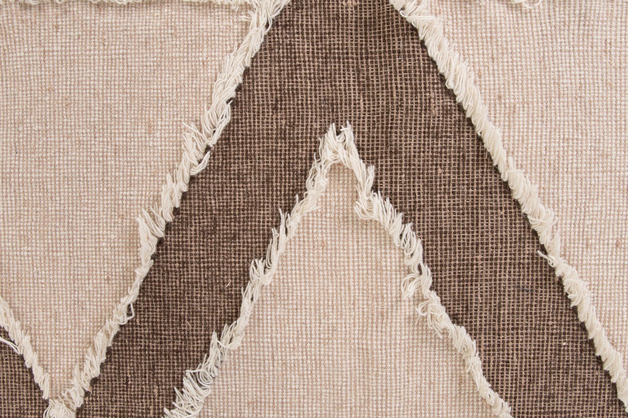 5' x 8' 2 Hand Woven Arizona Wool Rug