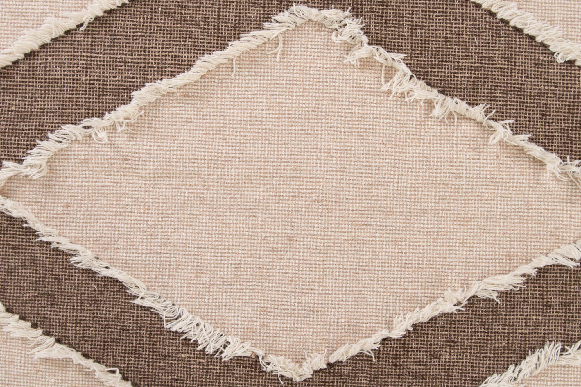 5' x 8' 2 Hand Woven Arizona Wool Rug