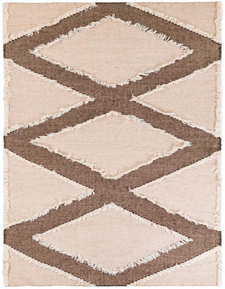 Detail image of 5' x 8' 2 Hand Woven Arizona Wool Rug