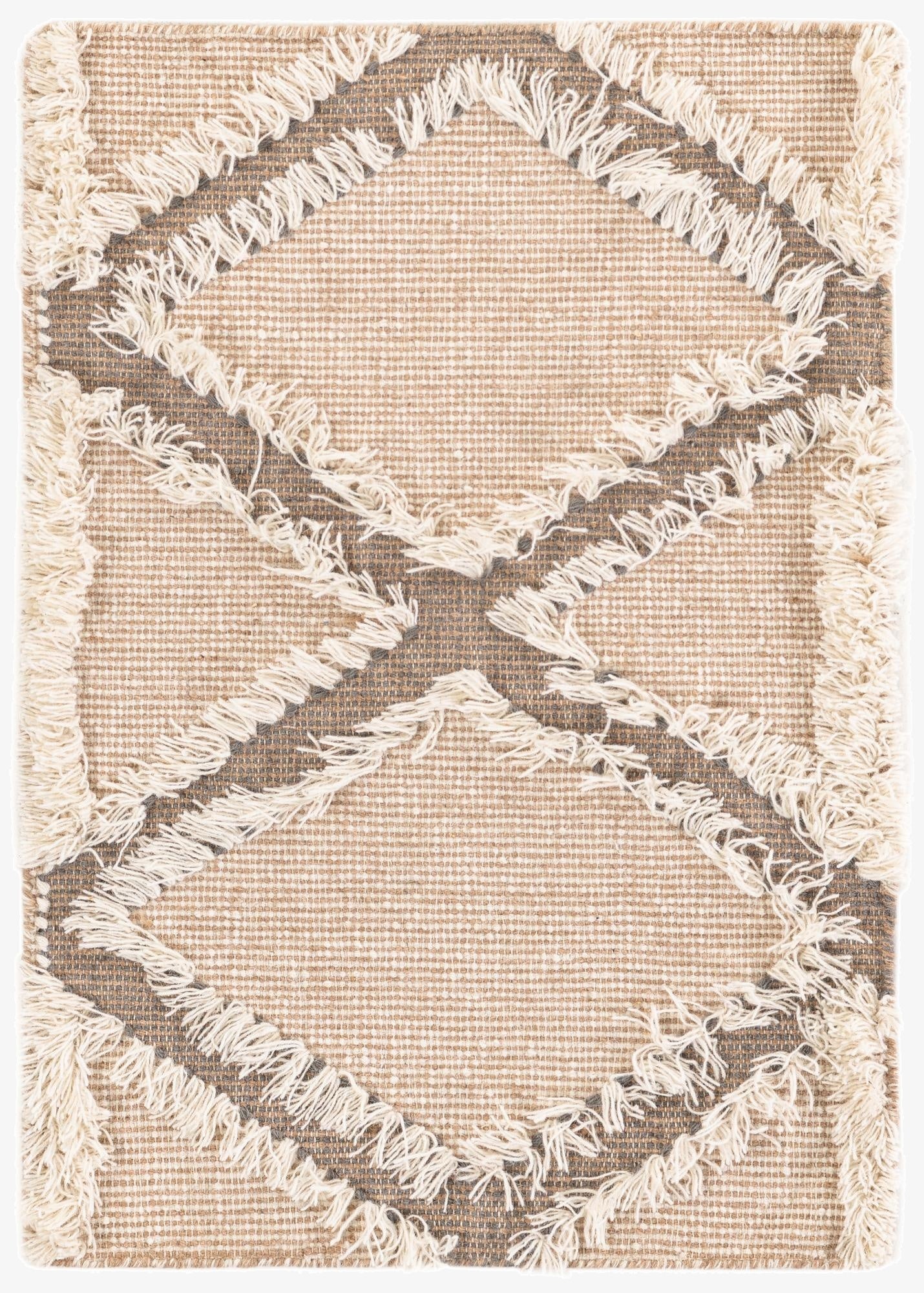 2' x 2' 10  Hand Woven Arizona Wool Rug
