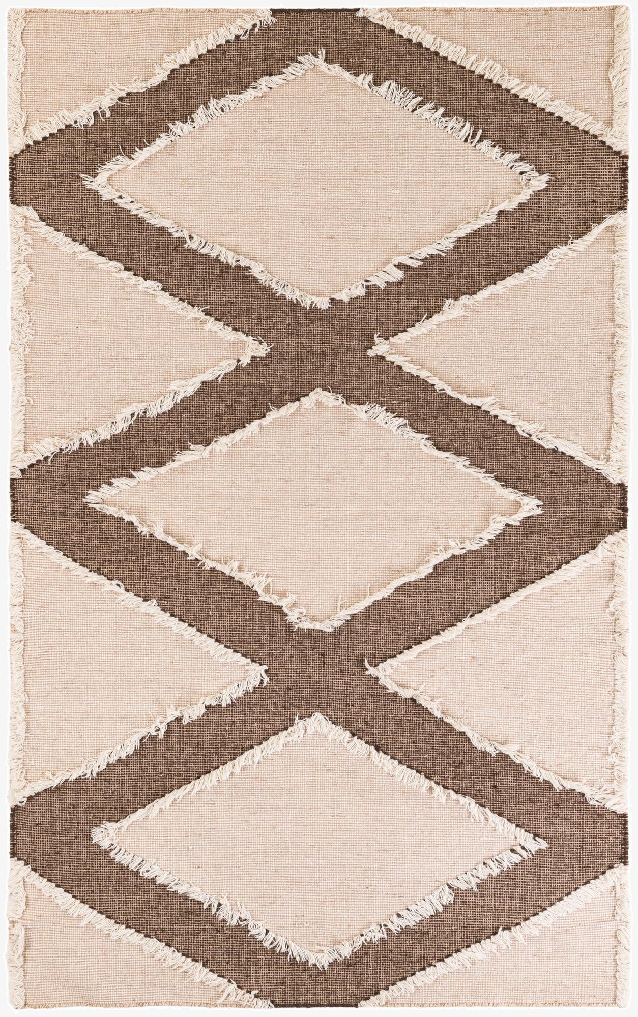 5' x 8' 2  Hand Woven Arizona Wool Rug