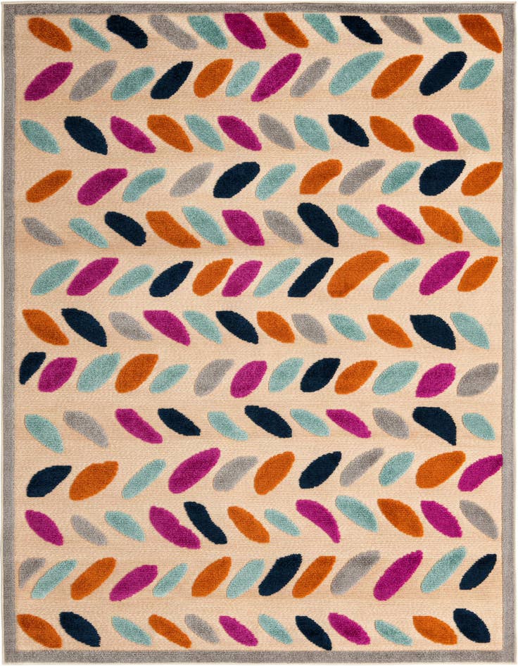 Detail image of 6' x 9' Easy-Clean Aruba Indoor / Outdoor Rug
