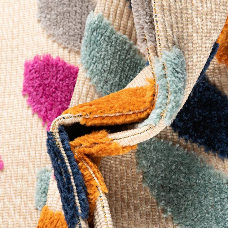 Detail image of 4' x 6' Easy-Clean Aruba Indoor / Outdoor Rug