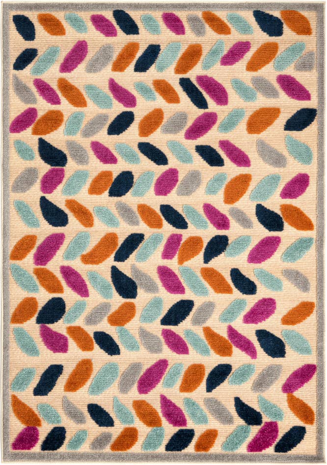 Detail image of 4' x 6' Easy-Clean Aruba Indoor / Outdoor Rug