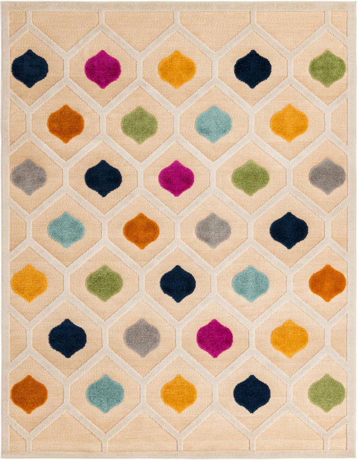 Detail image of 7' x 10' Easy-Clean Aruba Indoor / Outdoor Rug