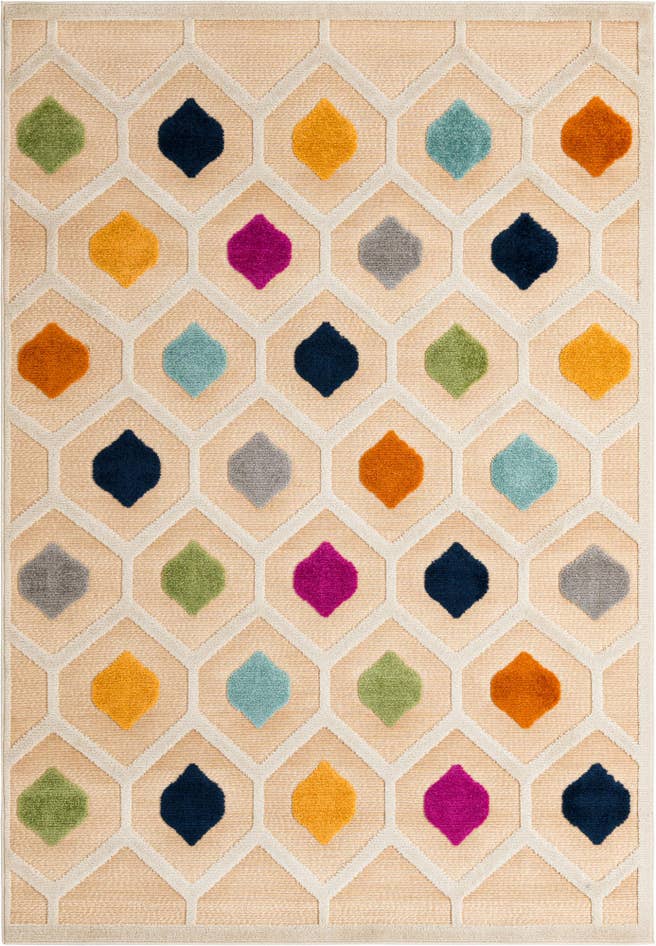 Detail image of 6' x 9' Easy-Clean Aruba Indoor / Outdoor Rug