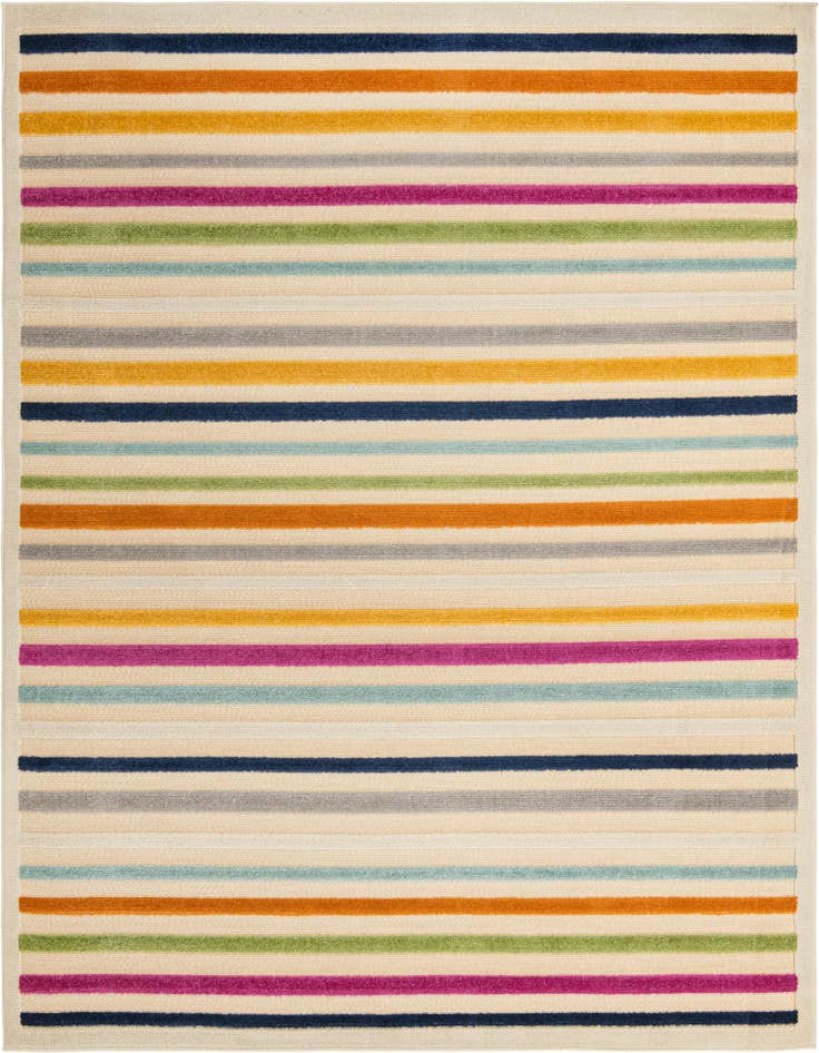 Detail image of 7' 10 x 10' Easy-Clean Aruba Indoor / Outdoor Rug