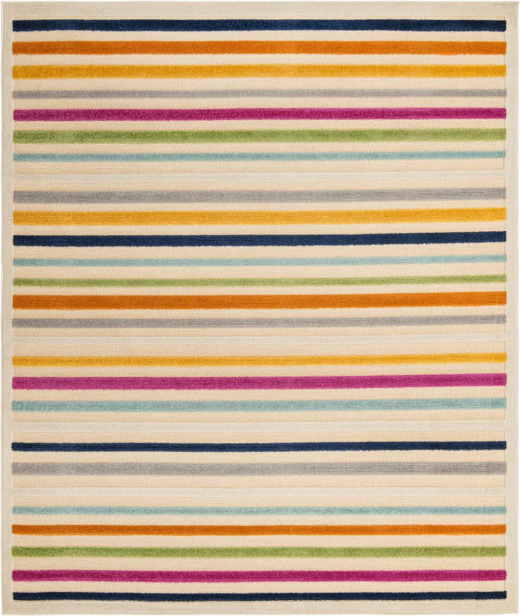 Detail image of 7' 10 x 10' Easy-Clean Aruba Indoor / Outdoor Rug