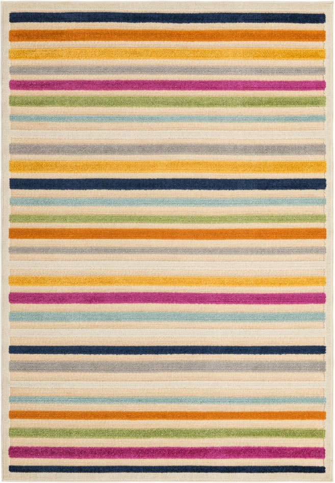 Detail image of 5' 3 x 8' Easy-Clean Aruba Indoor / Outdoor Rug