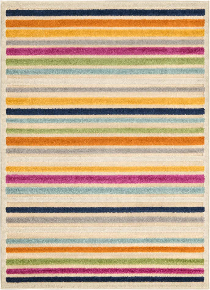 Detail image of 4' x 6' Easy-Clean Aruba Indoor / Outdoor Rug