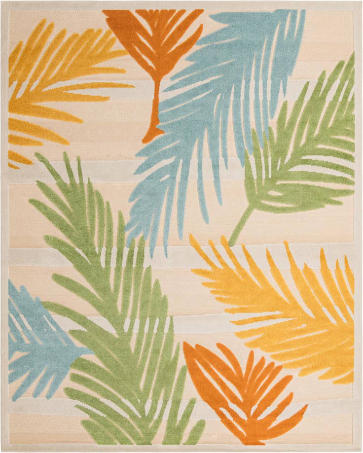 Detail image of 9' x 12' Easy-Clean Aruba Indoor / Outdoor Rug
