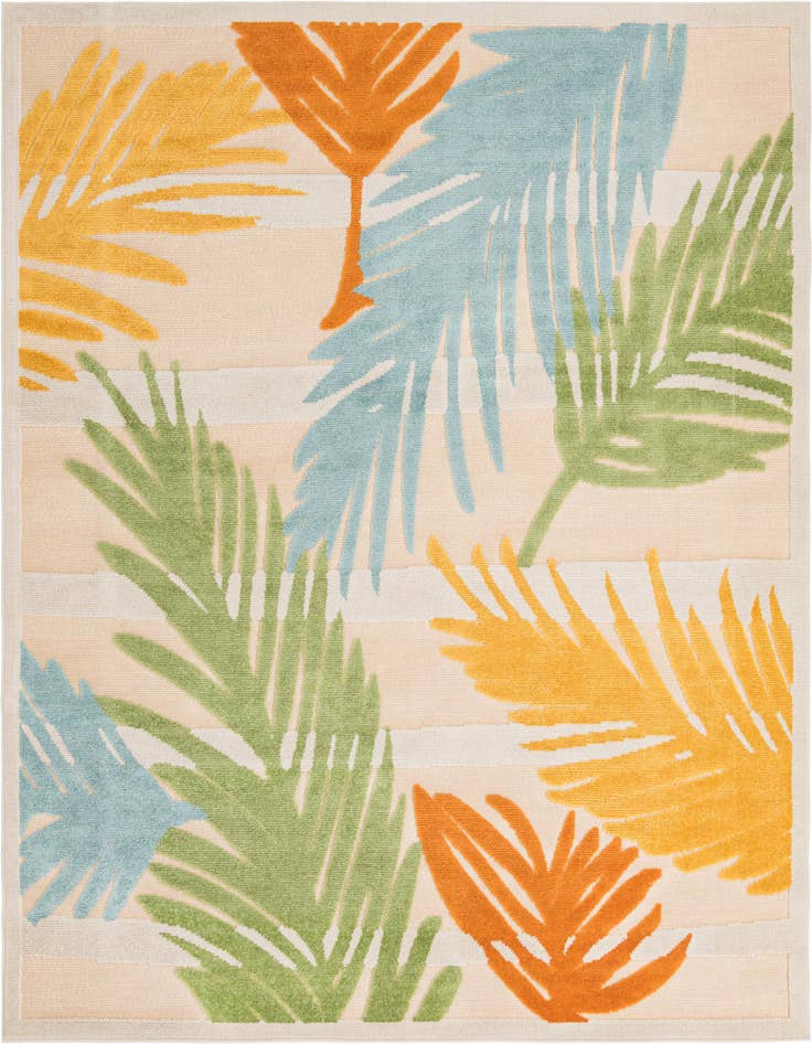 Detail image of 7' 10 x 10' Easy-Clean Aruba Indoor / Outdoor Rug