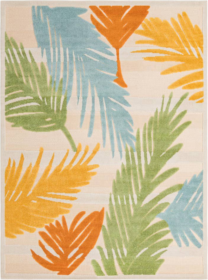 Detail image of 7' x 10' Easy-Clean Aruba Indoor / Outdoor Rug