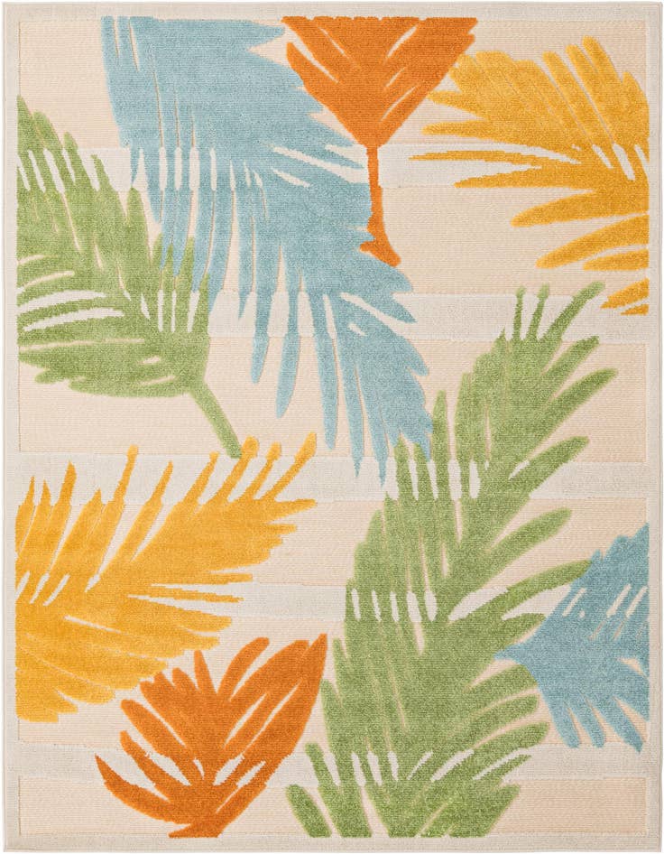 Detail image of 6' x 9' Easy-Clean Aruba Indoor / Outdoor Rug