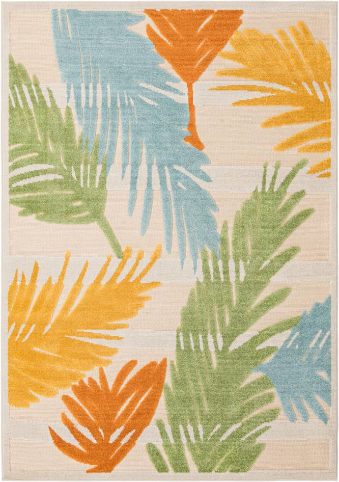Detail image of 6' x 9' Easy-Clean Aruba Indoor / Outdoor Rug