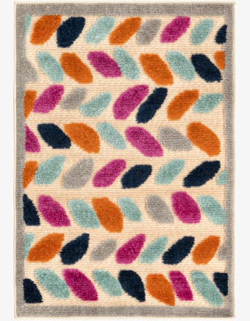 Beige Easy-Clean Aruba Indoor / Outdoor Rug