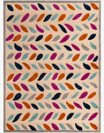 Beige Easy-Clean Aruba Indoor / Outdoor Rug
