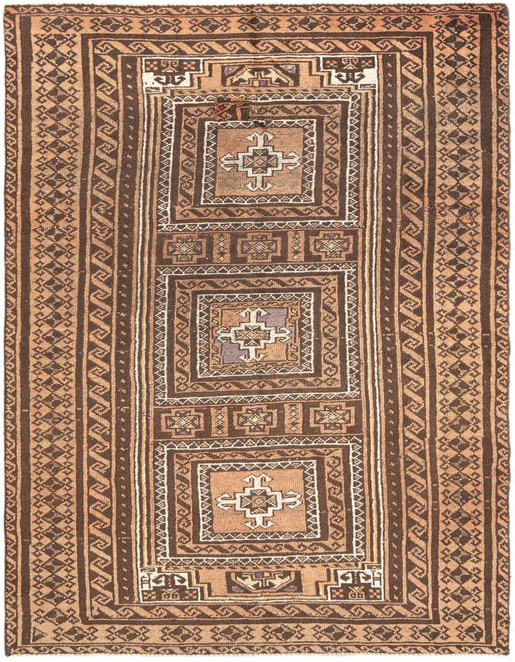 Detail image of 4' 1 x 7' 10 Balouch Rug