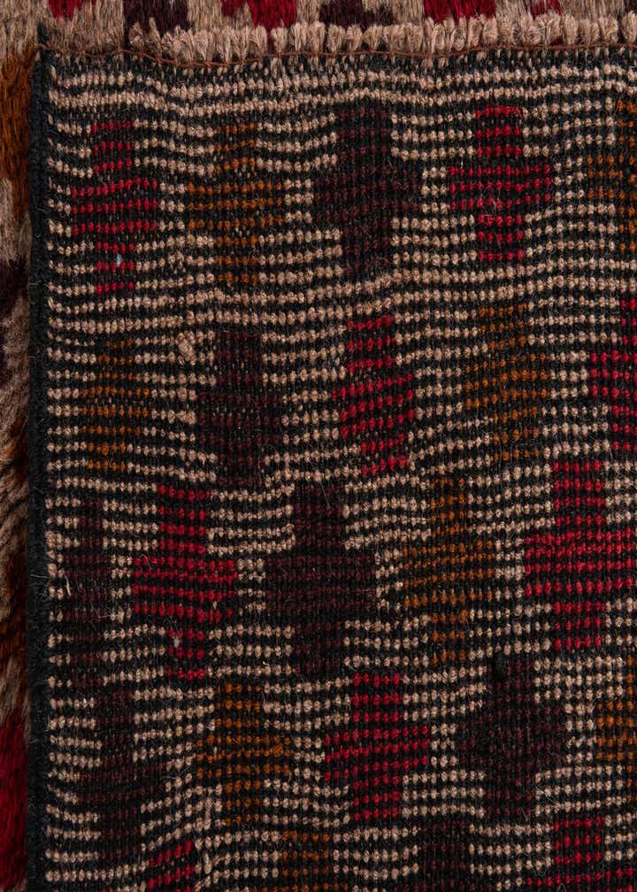 3' x 4' 9 Hand Knotted Balouch Persian Wool Rug