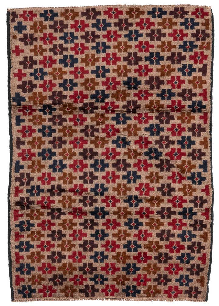 2' 10 x 4' 9 Hand Knotted Balouch Persian Wool Rug