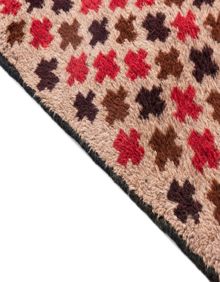 Detail image of 2' 10 x 4' 9  Hand Knotted Balouch Persian Wool Rug