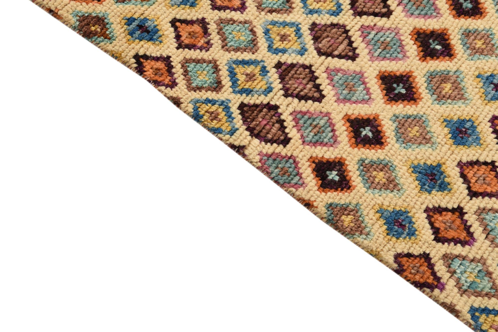4' 2 x 6' 3 Hand Knotted Balouch Wool Rug