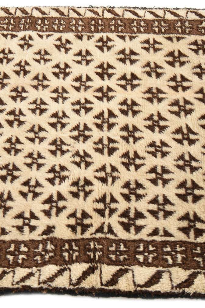3' 3 x 4' 8 Hand Knotted Balouch Wool Rug