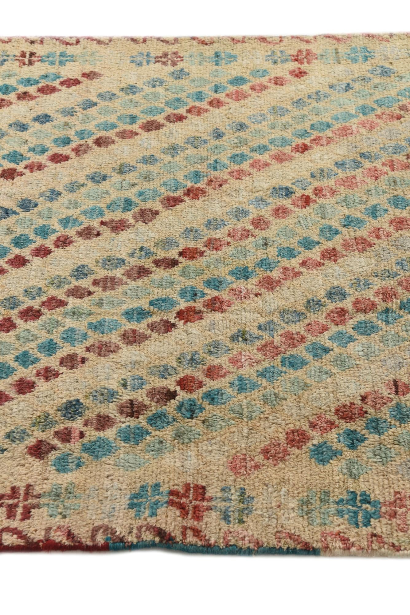 3' 7 x 5' 7 Hand Knotted Balouch Wool Rug