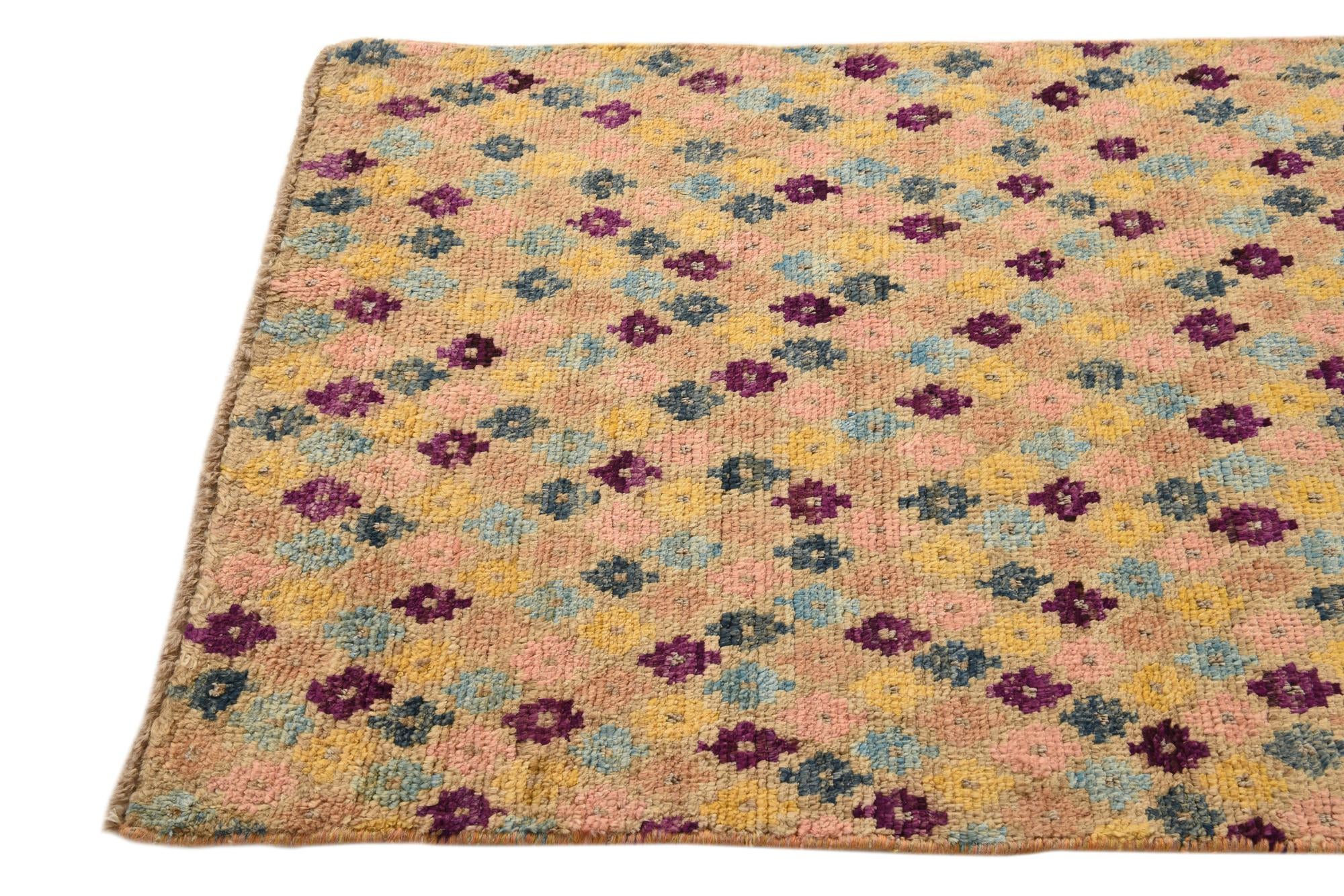 3' 1 x 5' 5 Hand Knotted Balouch Wool Rug