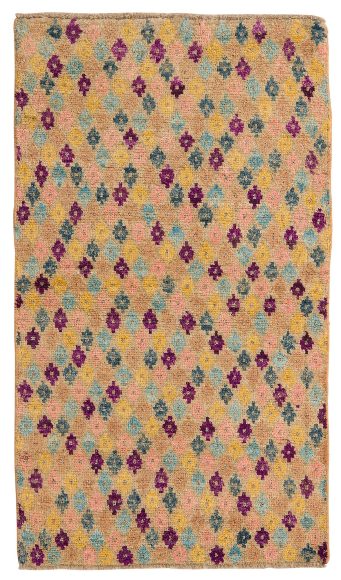 3' 1 x 5' 5 Hand Knotted Balouch Wool Rug
