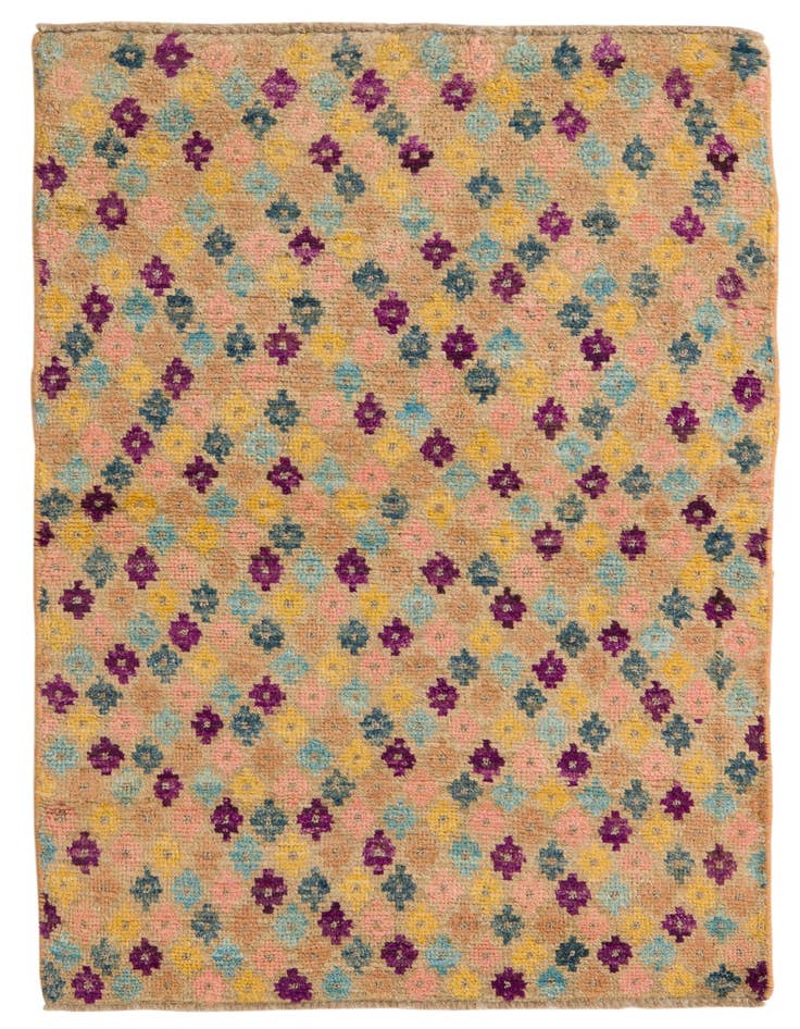 Detail image of 3' 1 x 5' 5 Hand Knotted Balouch Wool Rug