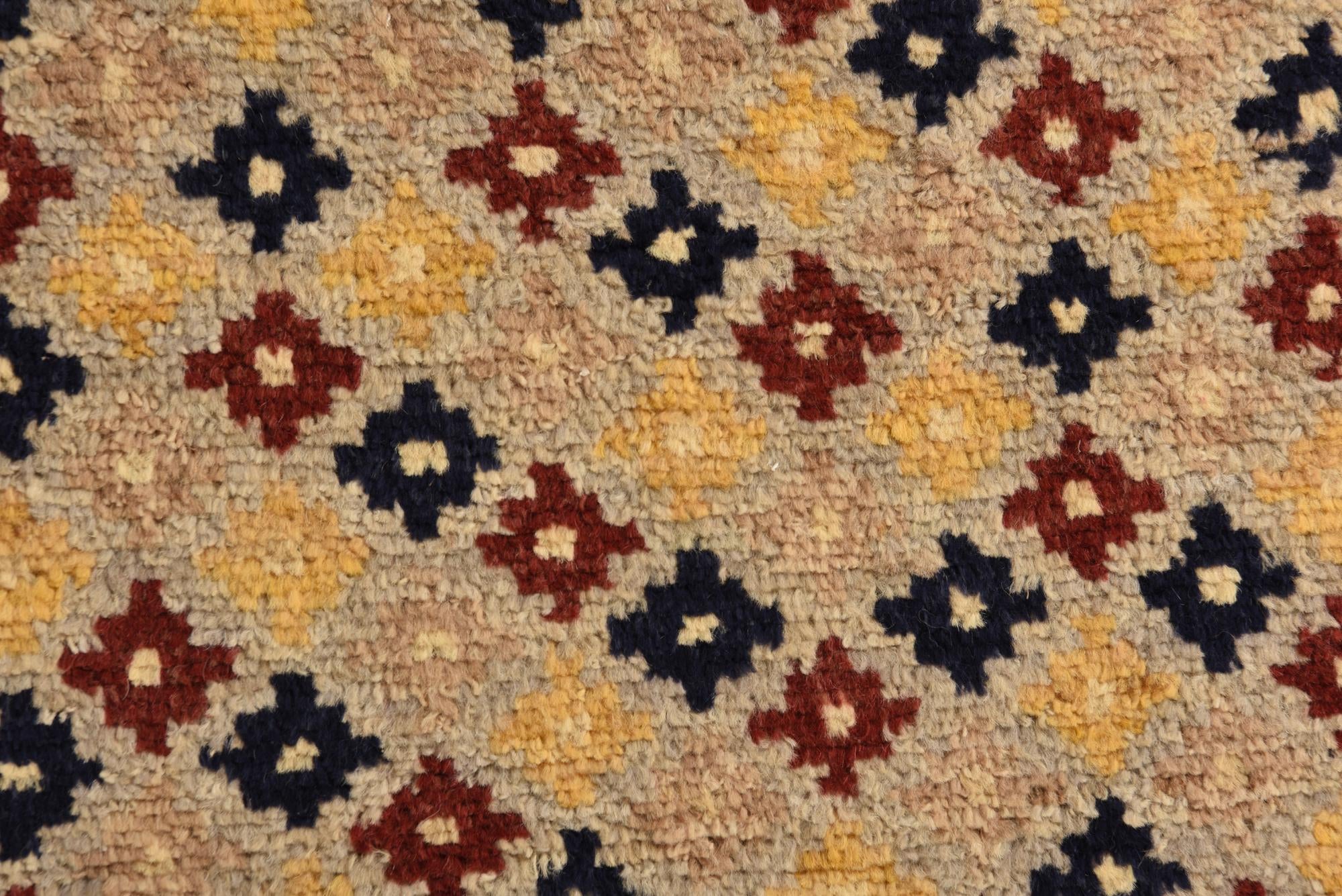 3' x 5' 4 Hand Knotted Balouch Wool Rug