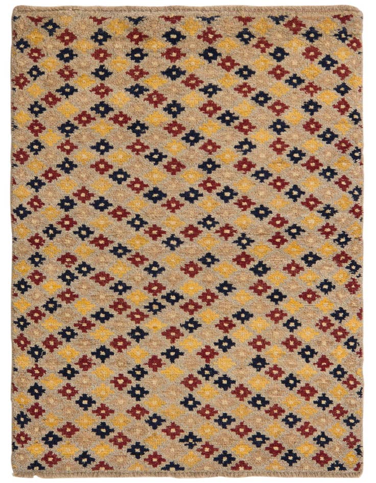 Detail image of 3' x 5' 4 Hand Knotted Balouch Wool Rug