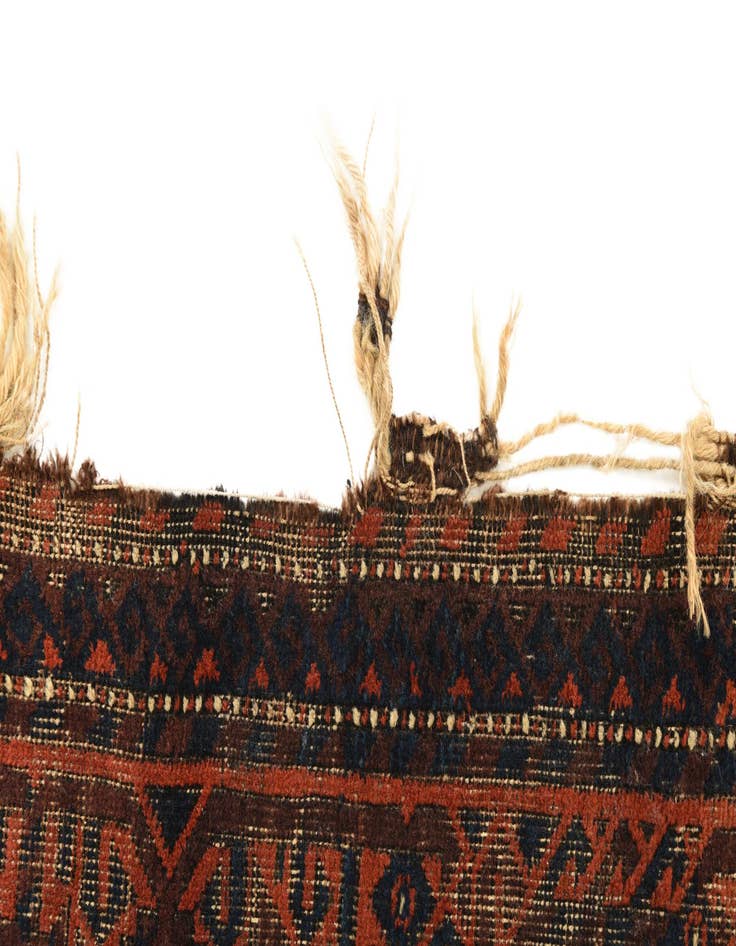 Detail image of 3' 3 x 5' 8  Hand Knotted Balouch Persian Wool Rug