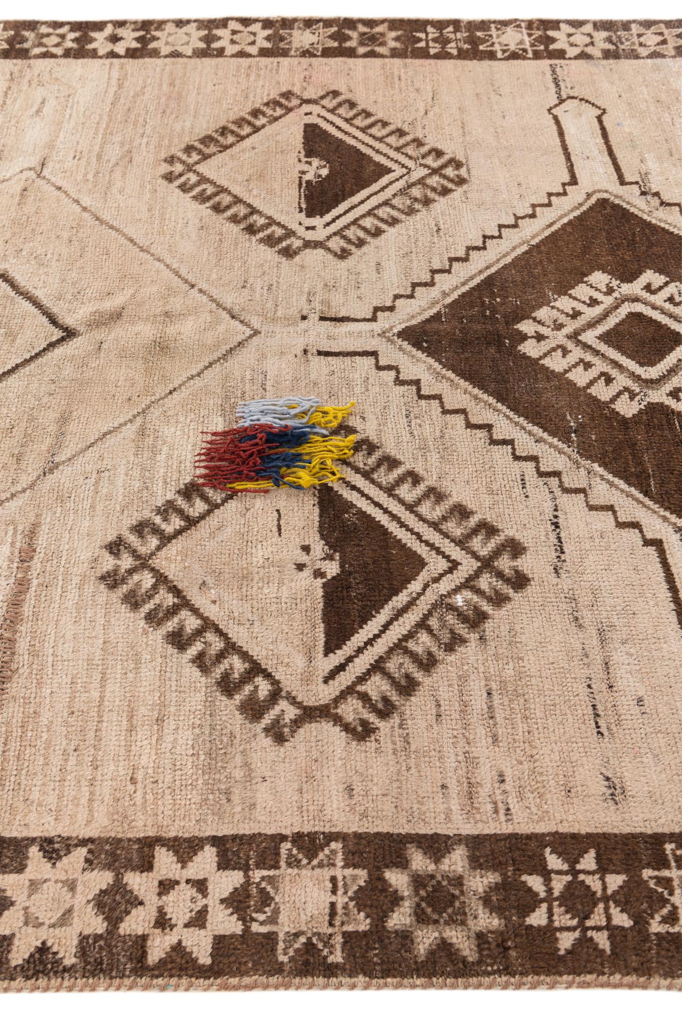 5' x 9' 8 Hand Knotted Balouch Wool Rug