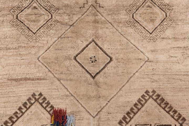 5' x 9' 8 Hand Knotted Balouch Wool Rug