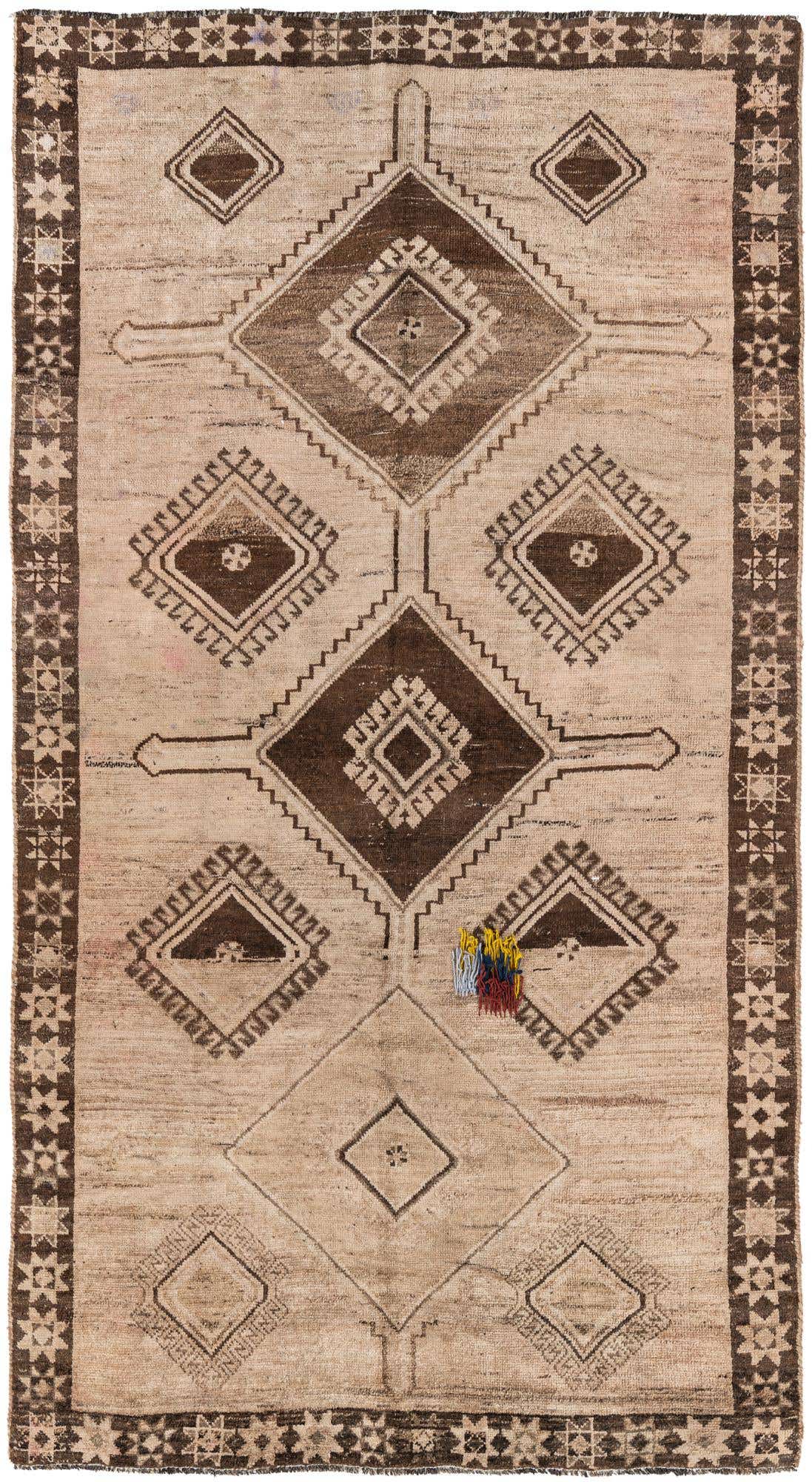 5' x 9' 8 Hand Knotted Balouch Wool Rug