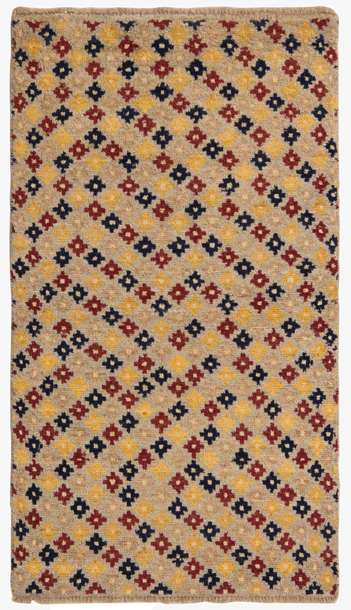 3' x 5' 4  Hand Knotted Balouch Wool Rug