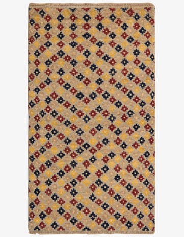 3' x 5' 4 Hand Knotted Balouch Wool Rug