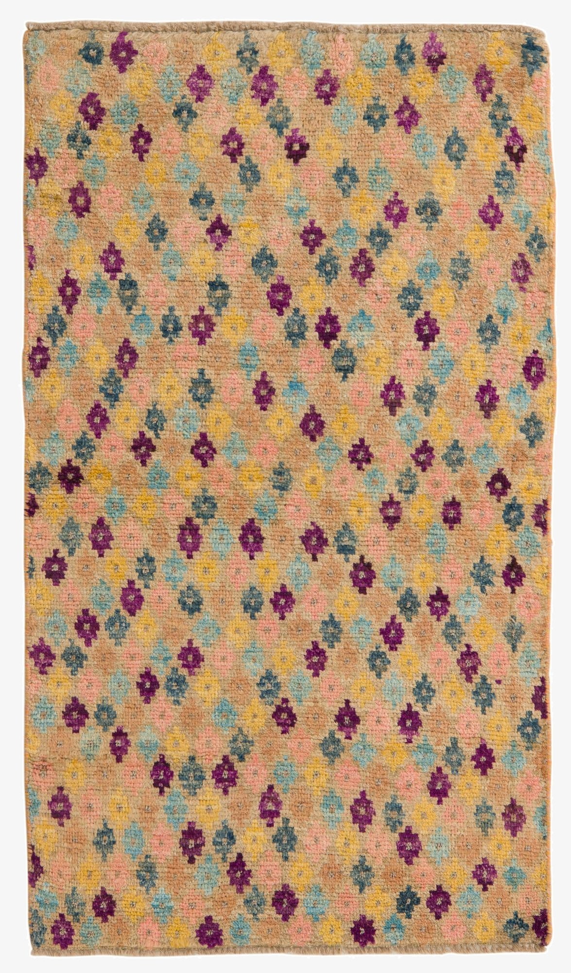 3' 1 x 5' 5  Hand Knotted Balouch Wool Rug