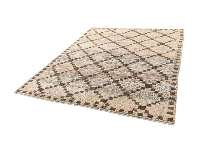 8' 2 x 9' 9 Hand Knotted Beni Marok Rug