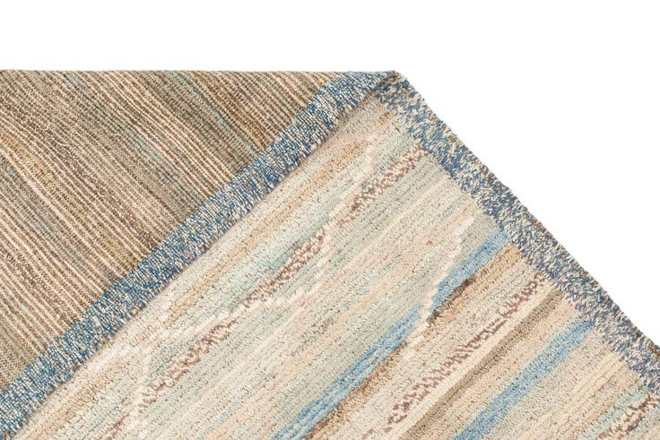 Detail image of 9' 6 x 11' 9 Hand Knotted Beni Marok Rug