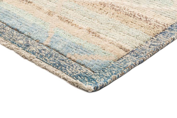 Detail image of 9' 6 x 11' 9 Hand Knotted Beni Marok Rug