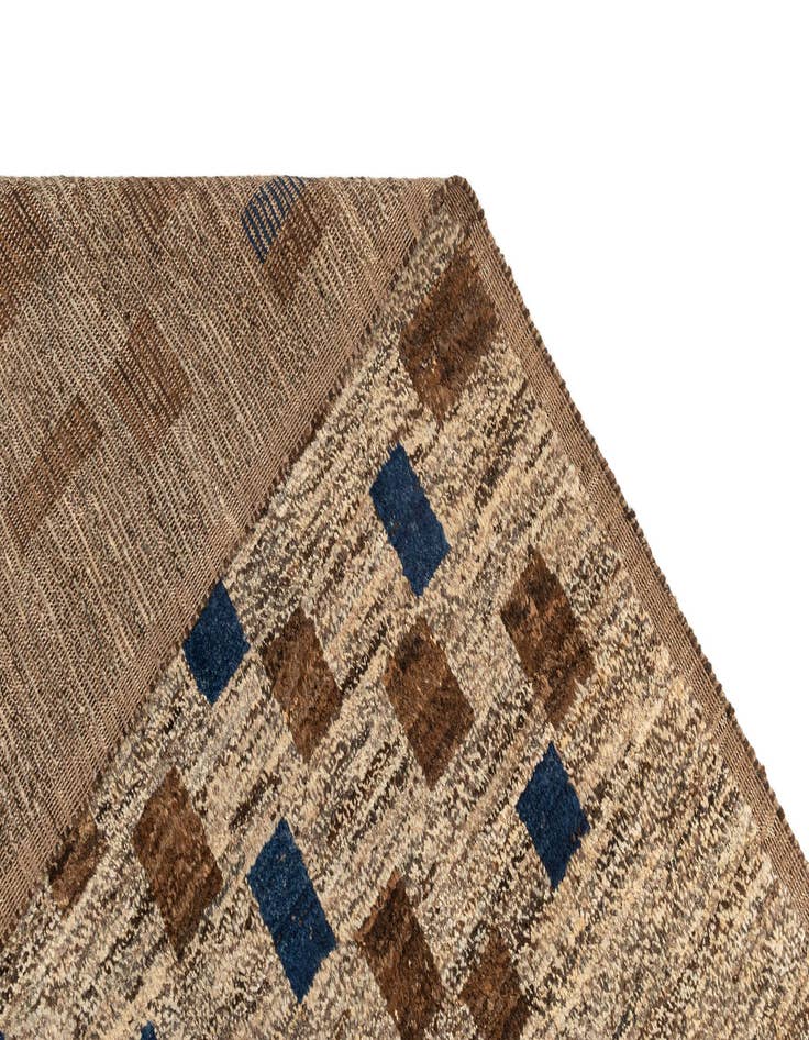 Detail image of 10' x 14' 4  Hand Knotted Beni Marok Rug